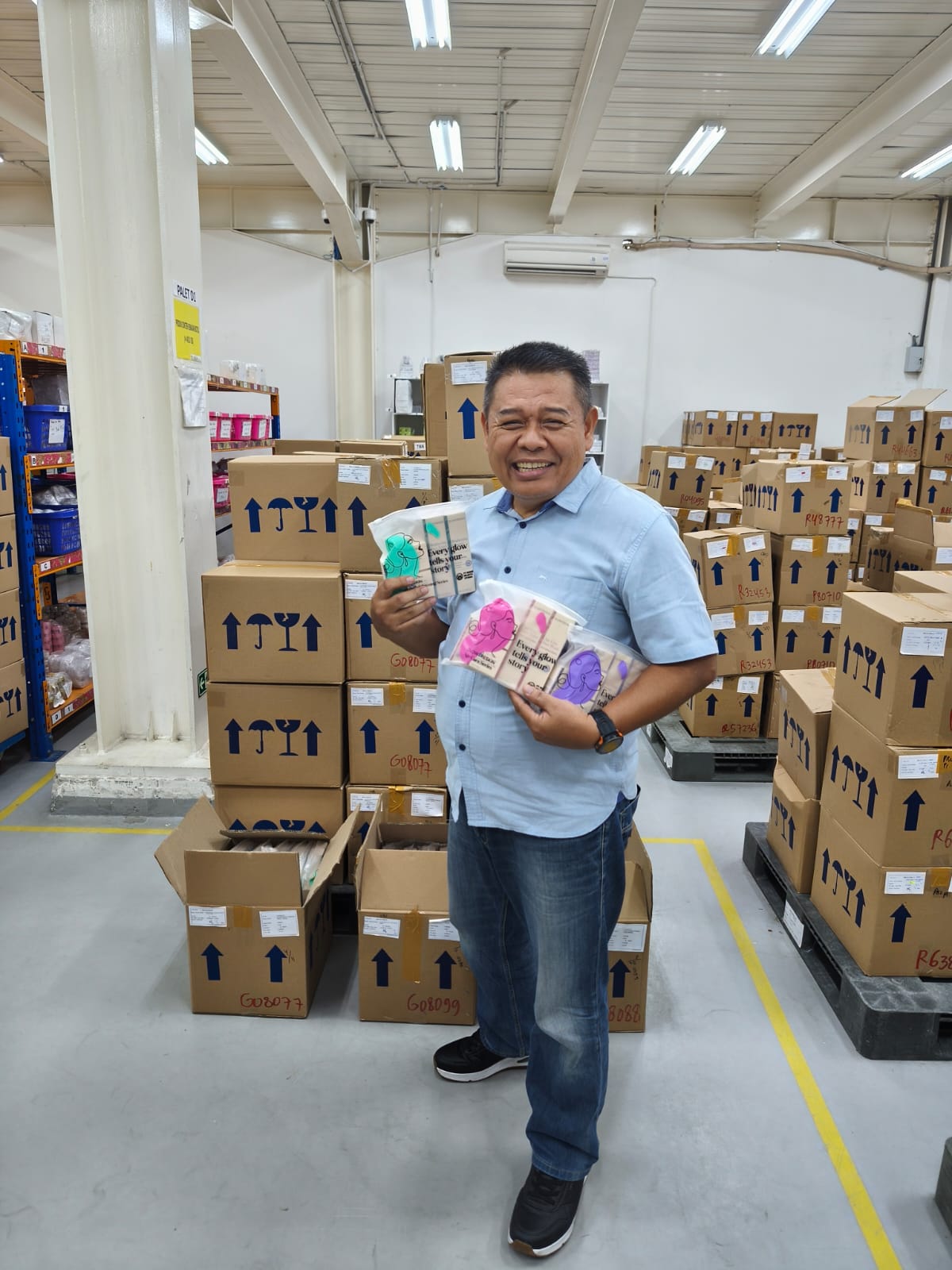 Super Visi Gudang Glowterskin